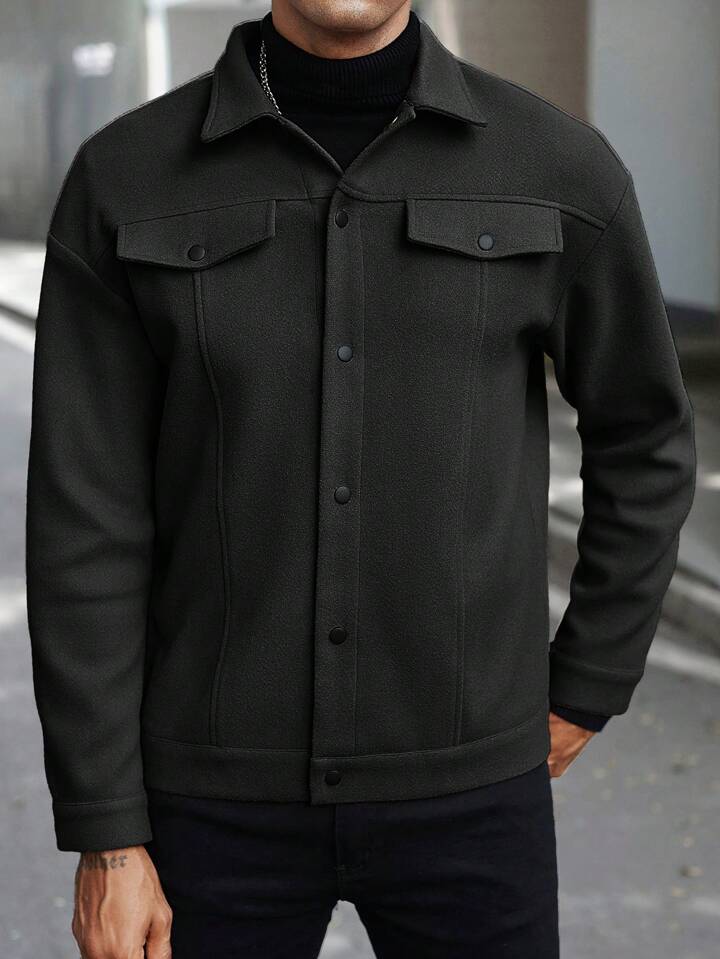 Urban Wool Jacket – Black