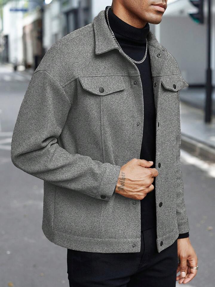Urban Wool Jacket – Grey