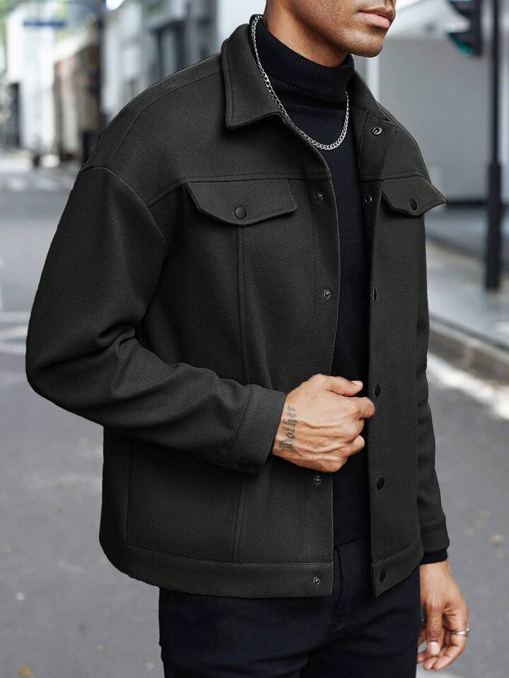 Urban Wool Jacket – Black