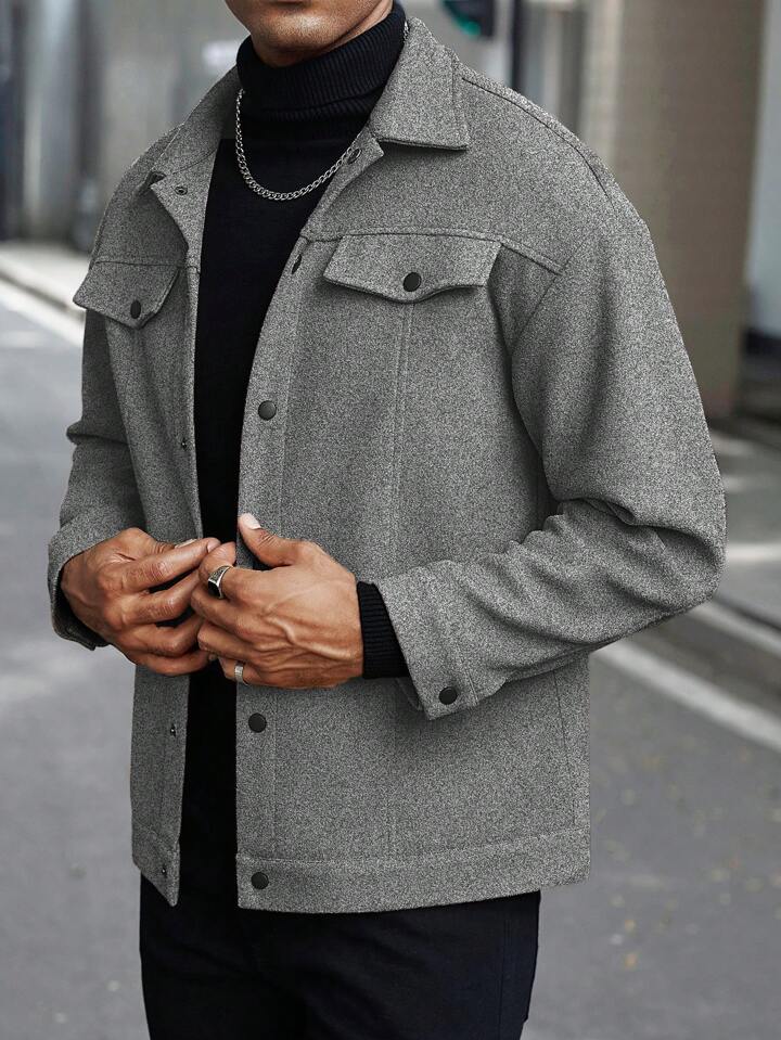 Urban Wool Jacket – Grey