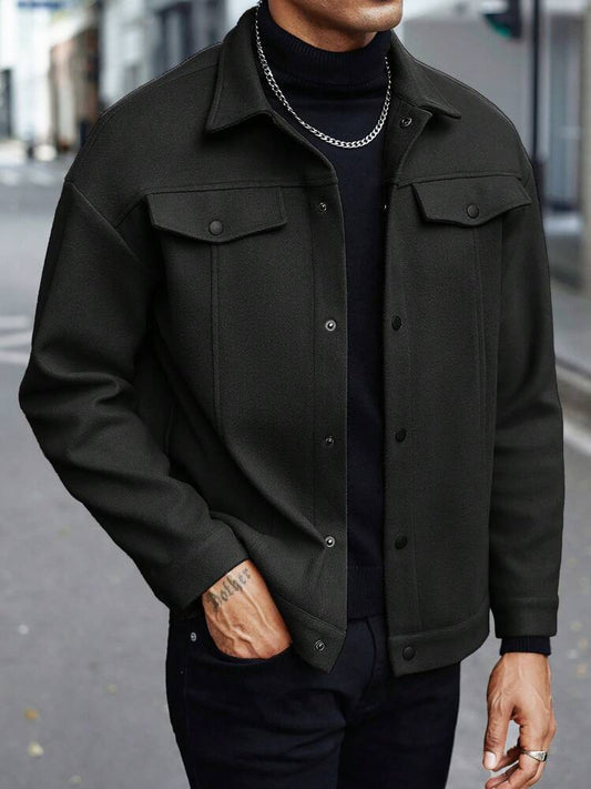 Urban Wool Jacket – Black