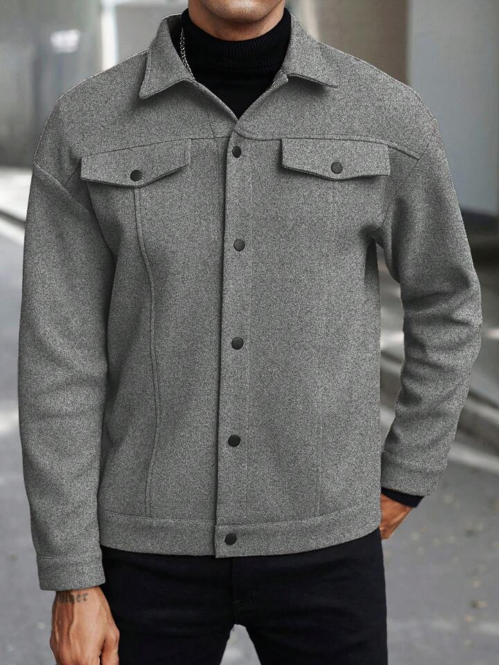 Urban Wool Jacket – Grey