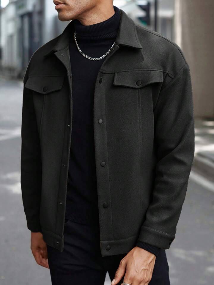 Urban Wool Jacket – Black